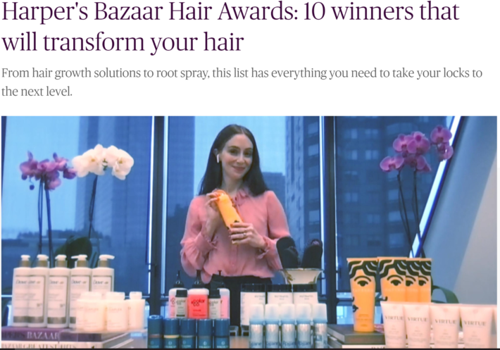 Harper’s Bazaar Hair Awards